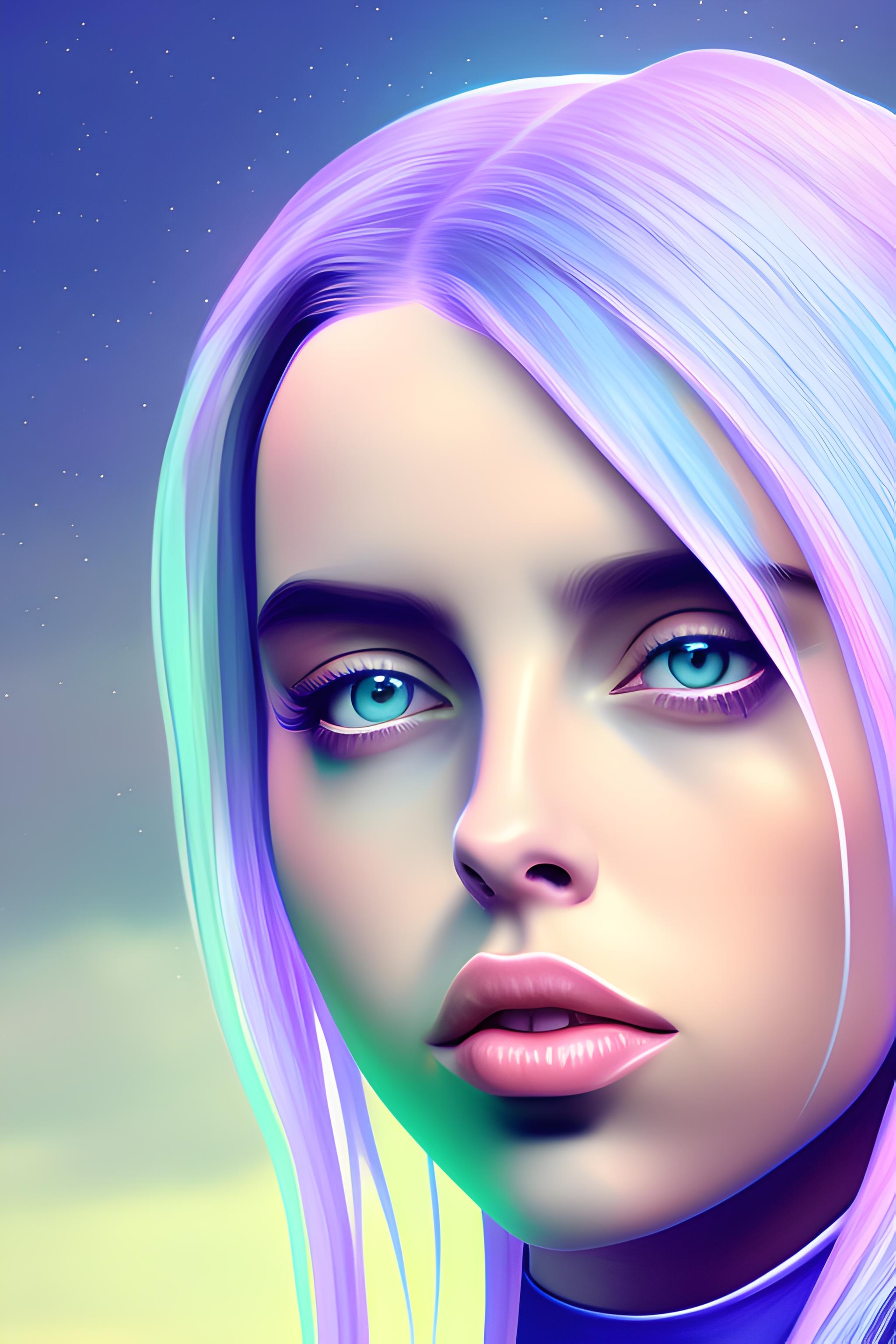 Zeigen sie Billie Eilish nackt mit fetten titten

